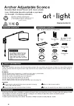 Art Lighting Production ALWL10 Quick Start Manual предпросмотр