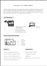 Preview for 1 page of Art-Tech AT-EG301 Manual