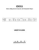 Art CX311 User Manual preview