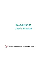 Preview for 1 page of Art DAM-E3352 User Manual