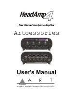 Art HeadAmp4 User Manual предпросмотр