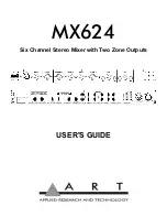 Preview for 1 page of Art MX624 User Manual