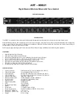 Art MX821 Operation Manual preview