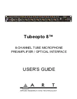 Предварительный просмотр 1 страницы Art TUBEOPTO 8 User Manual