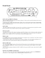 Предварительный просмотр 6 страницы Art USB Dual Tube Pre Project Series User Manual