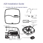 Preview for 1 page of ART2WAVE A20 Installation Manual