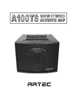 Artec A100TS User Manual предпросмотр