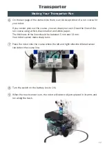 Preview for 17 page of Artec Robotist Transporter Assembly Instructions Manual