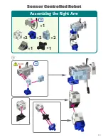 Preview for 13 page of Artec Sensor Controlled Robot Assembly Instructions Manual