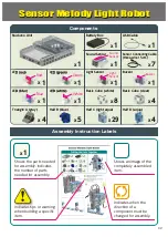 Preview for 2 page of Artec Sensor Melody Assembly Instructions Manual