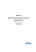 Artec Studuino Manual предпросмотр