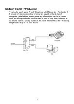 Предварительный просмотр 4 страницы ARTECH Fonkorder1 Manual