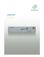 Preview for 1 page of Arteche saTECH RIO User Manual