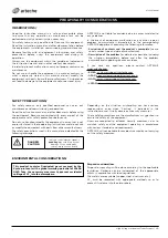 Preview for 2 page of Arteche UG-72 525 Series User Manual