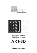 Preview for 1 page of Artecta ART-8D A9915062 User Manual