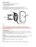 Preview for 4 page of Artecta Meteor-120RGB Operating Instructions Manual