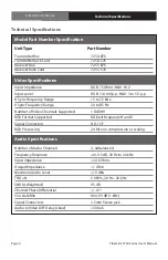 Preview for 4 page of Artel 7250-B7S Installation And Operation Manual