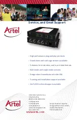 Preview for 12 page of Artel 7250-B7S Installation And Operation Manual