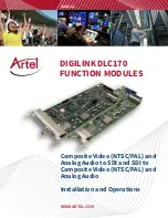 Artel DigiLink DLC170 Installation And Operations preview