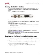 Preview for 17 page of Artel DigiLink DLC910 Installation And Operation Manual