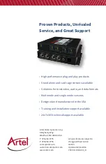 Preview for 24 page of Artel FiberLink 3390 Series Installation And Operation Manual