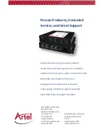 Preview for 16 page of Artel FiberLink 3516 Installation And Operation Manual