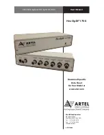 Artel HexiSplit 1706 User Manual preview