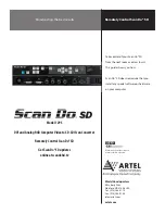 Artel Scan Do SD 1295 Manual preview