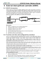 Предварительный просмотр 102 страницы ARTERY AT32F413 Series Reference Manual