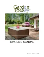 Artesian Spas Garden Spas Owner'S Manual preview