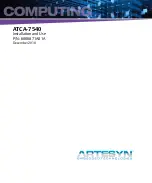 Artesyn Embedded Technology ATCA-7540 Installation And Use Manual preview