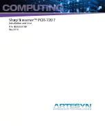 Artesyn Embedded Technology SharpStreamer PCIE-7207 Installation And Use Manual preview