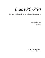 Preview for 2 page of Artesyn BajaPPC-750 User Manual