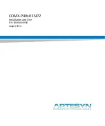 Preview for 1 page of Artesyn COMX-P40x0 ENP2 Manual