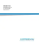 Предварительный просмотр 1 страницы Artesyn MVME2502 Installation And Use Manual