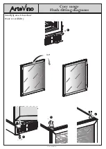 Preview for 3 page of ArteVino Cosy Flush Fitting Diagrams