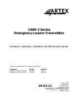 ARTEX 453-5000 Description, Operation, Installation And Maintenance Manual preview