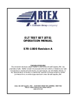 ARTEX 570-1000 Revision A Operation Manual preview