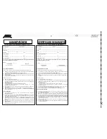 Предварительный просмотр 6 страницы ARTEX A/E 155 Operating Instructions Manual