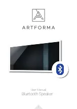 Artforma Bluetooth Speaker User Manual preview