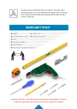 Preview for 2 page of Artforma LED Illuminated Bathroom Cabinet Lily User Manual And Assembly Instructions