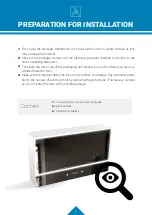 Preview for 4 page of Artforma LED Illuminated Bathroom Cabinet Lily User Manual And Assembly Instructions