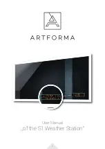 Artforma S1 User Manual preview