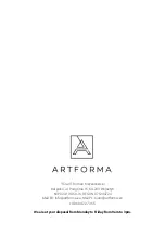 Preview for 9 page of Artforma SLIMLINE Instruction & Installation Manual