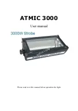 ArtFox ATMIC 3000 User Manual preview