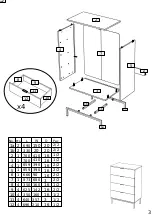 Предварительный просмотр 4 страницы Arthauss Furniture PL-02-GNT Assembly Instruction Manual