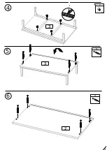 Предварительный просмотр 7 страницы Arthauss Furniture PL-02-GNT Assembly Instruction Manual