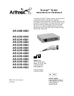 Preview for 1 page of Arthrex AR-3210-0018 Instructions For Use Manual