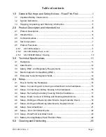 Preview for 3 page of Arthrex DrillSaw Mini 300 System User Manual