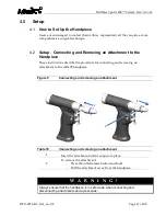 Preview for 23 page of Arthrex DrillSaw Sports 400 User Manual